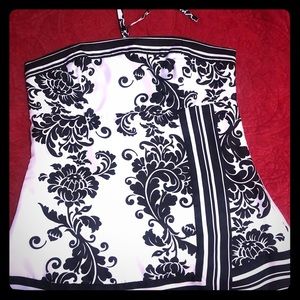 Beautiful satin halter top